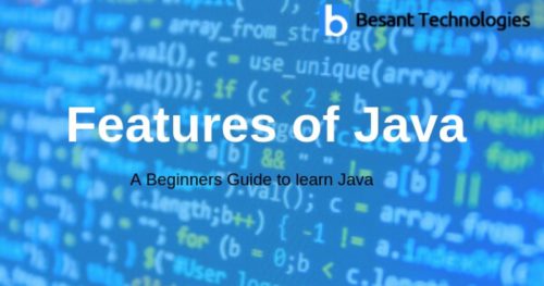 Features of Java